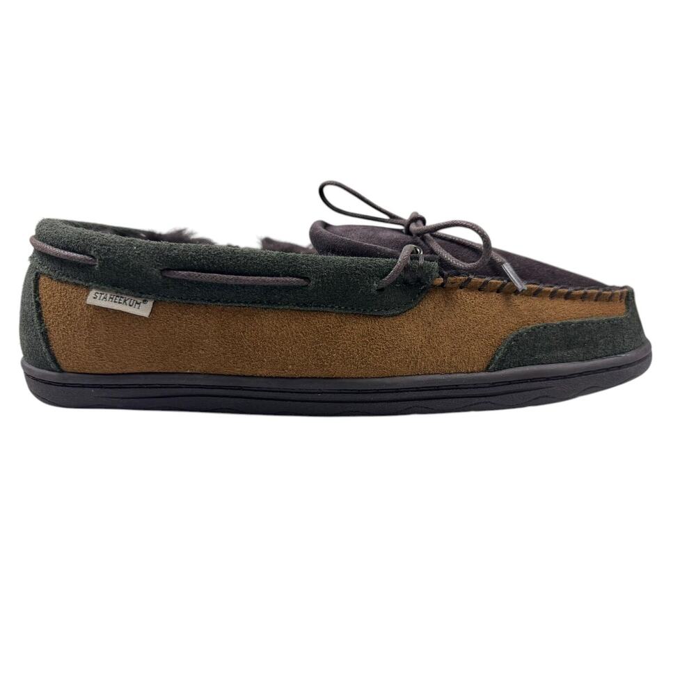 Staheekum Men's Recline Slipper, Brown, 10